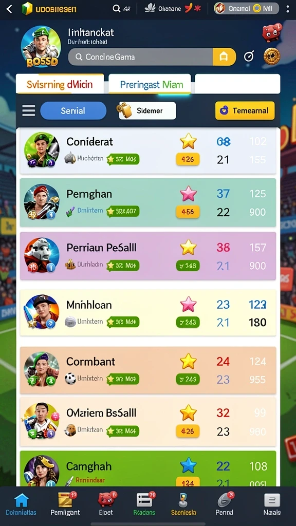 567tv - Antarmuka pengguna 567TV yang menarik dan mudah digunakan.