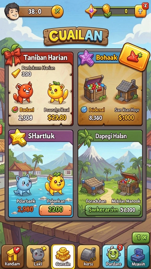 day777 - Mode multiplayer yang membuat pengalaman lebih seru.