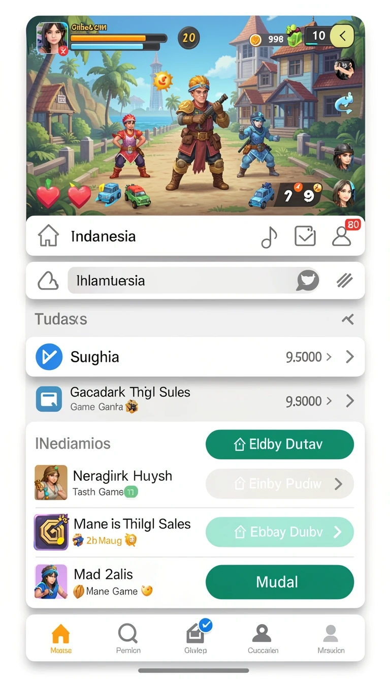 jamin777 - Tampilan antarmuka yang menarik dan mudah digunakan.