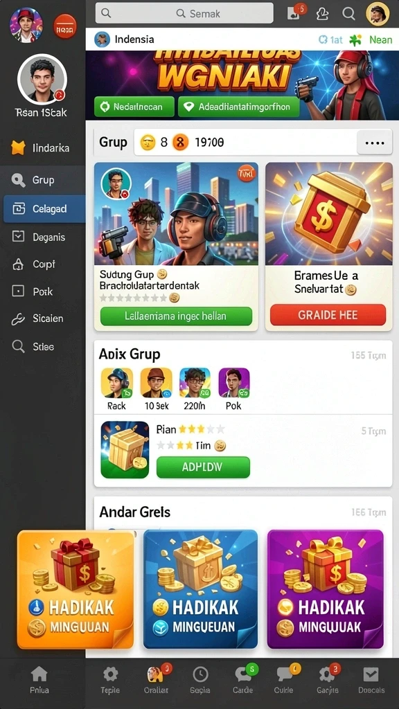 rprr - Screenshot menampilkan pemandangan menakjubkan dari dunia game.