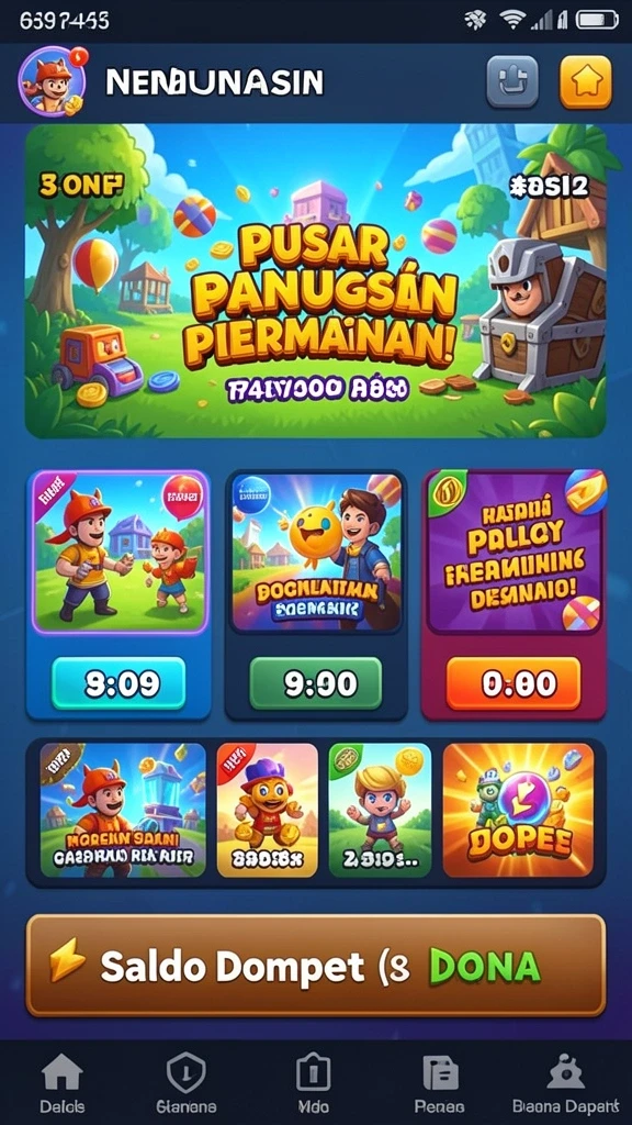 spingila - Tampilan karakter unik yang bisa dipilih.