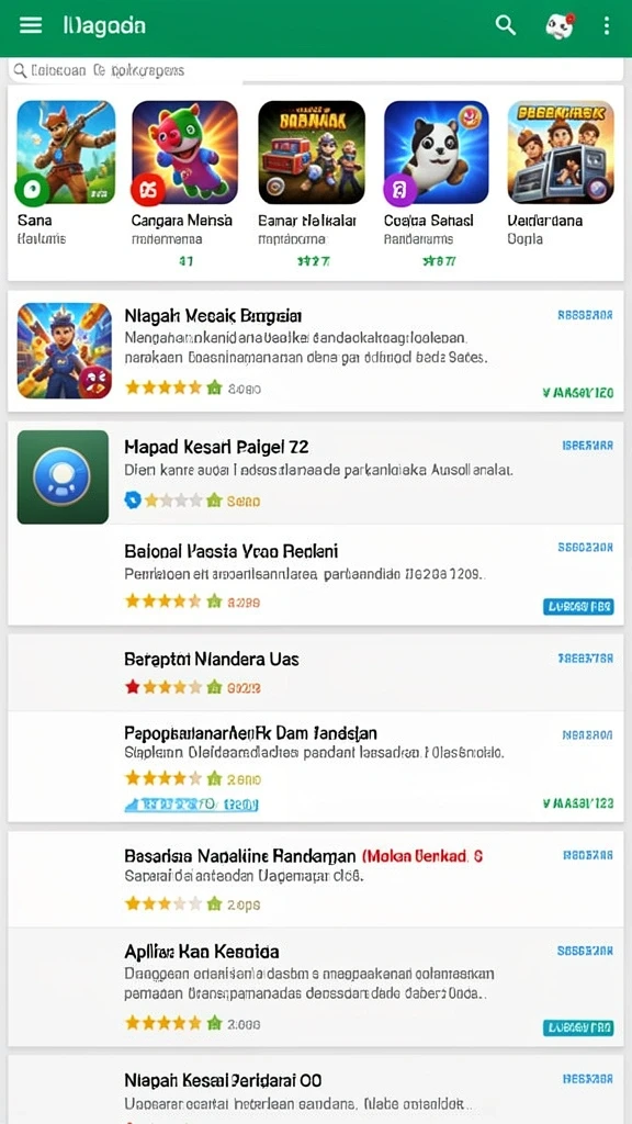 spingila - Pengalaman level yang penuh warna.